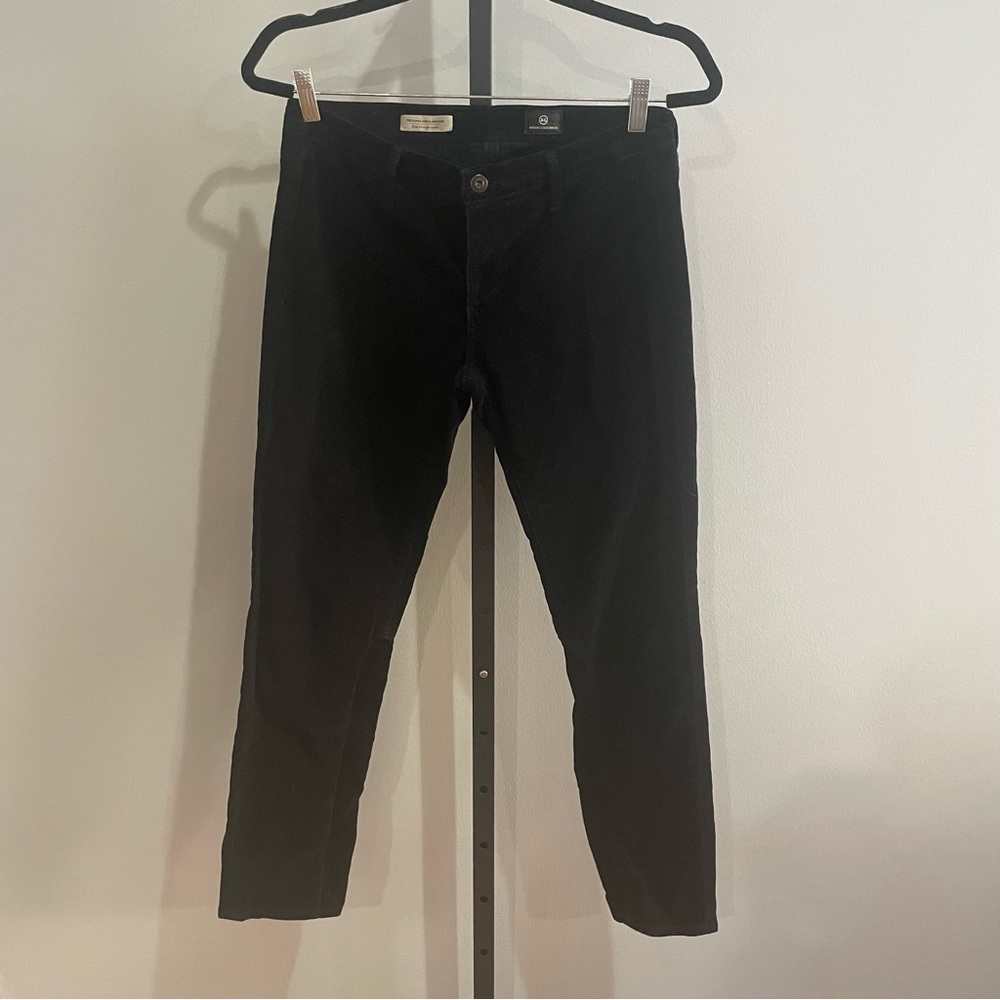 AG Adriano Goldschmied Stevie Ankle Jodhpur Slim Straight Corduroy Pants Size 29